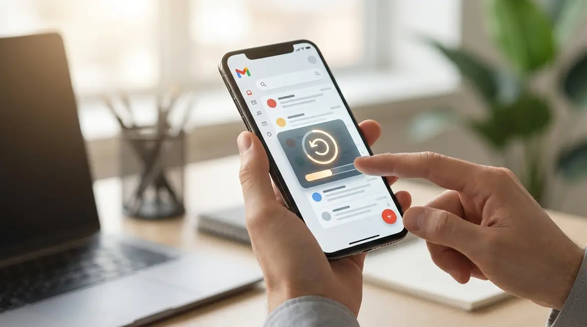 【スマホ版】Gmailアプリで送信取り消し秒数を変更する方法