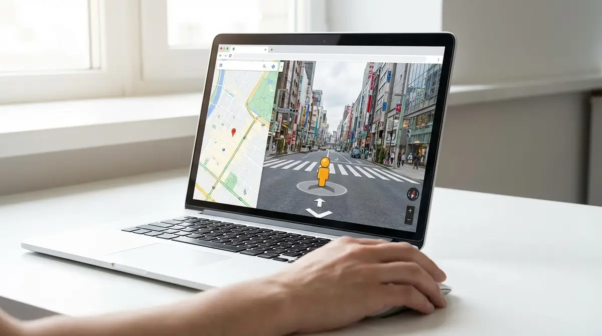 【PC版】Googleマップでストリートビューを見る方法