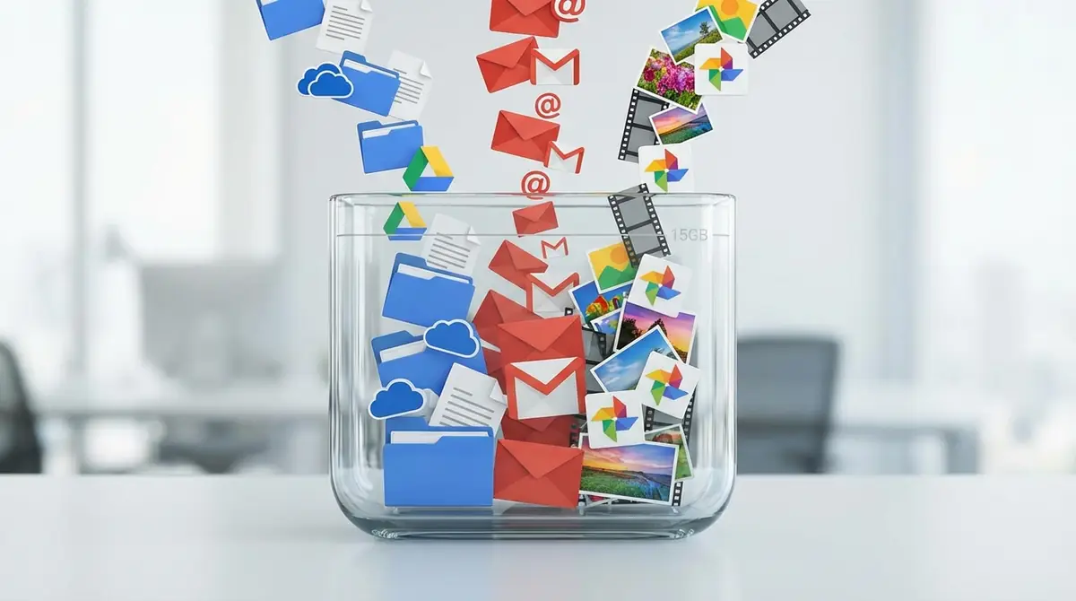Google Driveの容量が減る仕組み｜15GB共有の基礎知識
